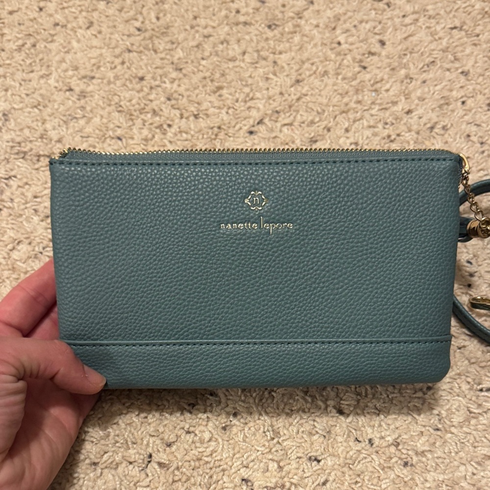 Nanette Lepore Blue Crossbody Bag